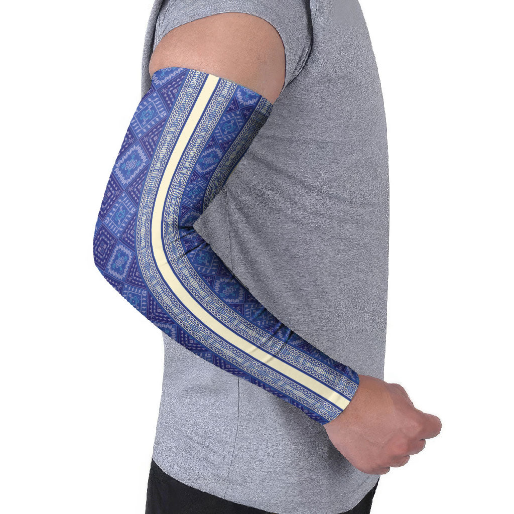 Mabuhay Philippines Festival Arm Sleeves Yakan Modern Filipiniana Inspired