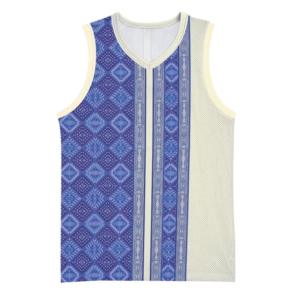 Mabuhay Philippines Festival Basketball Jersey Yakan Modern Filipiniana Inspired