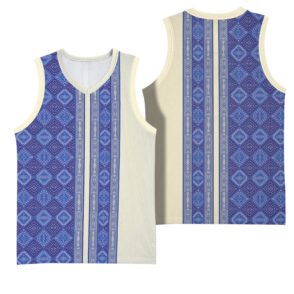 Mabuhay Philippines Festival Basketball Jersey Yakan Modern Filipiniana Inspired