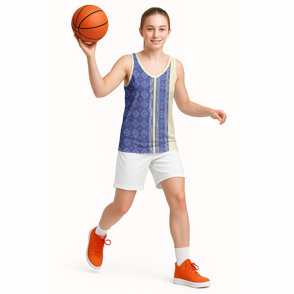 Mabuhay Philippines Festival Basketball Jersey Yakan Modern Filipiniana Inspired