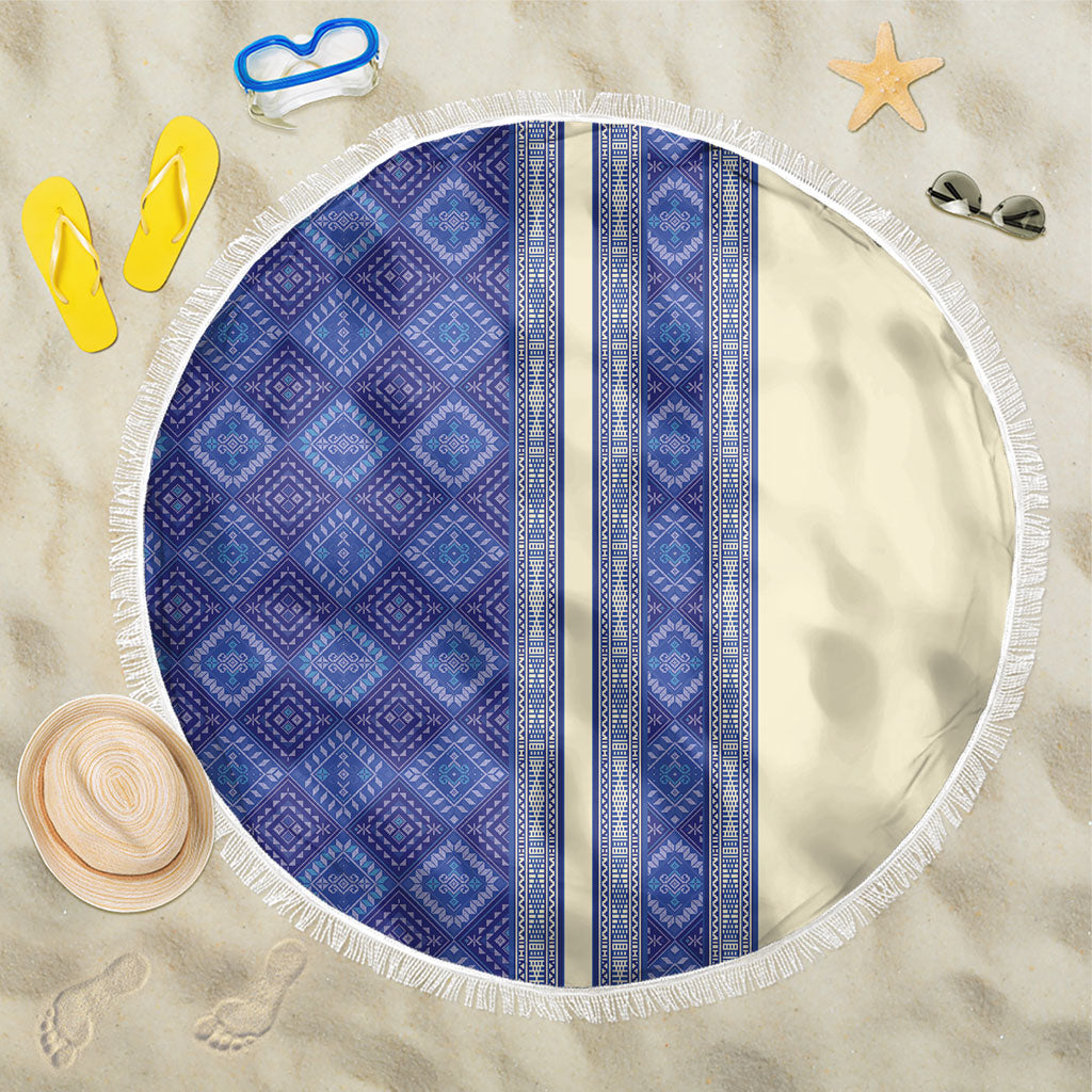 Mabuhay Philippines Festival Beach Blanket Yakan Modern Filipiniana Inspired