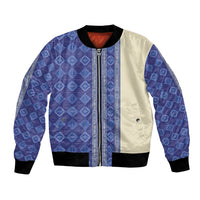 Mabuhay Philippines Festival Bomber Jacket Yakan Modern Filipiniana Inspired