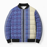 Mabuhay Philippines Festival Bomber Puffer Jacket Yakan Modern Filipiniana Inspired