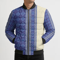 Mabuhay Philippines Festival Bomber Puffer Jacket Yakan Modern Filipiniana Inspired