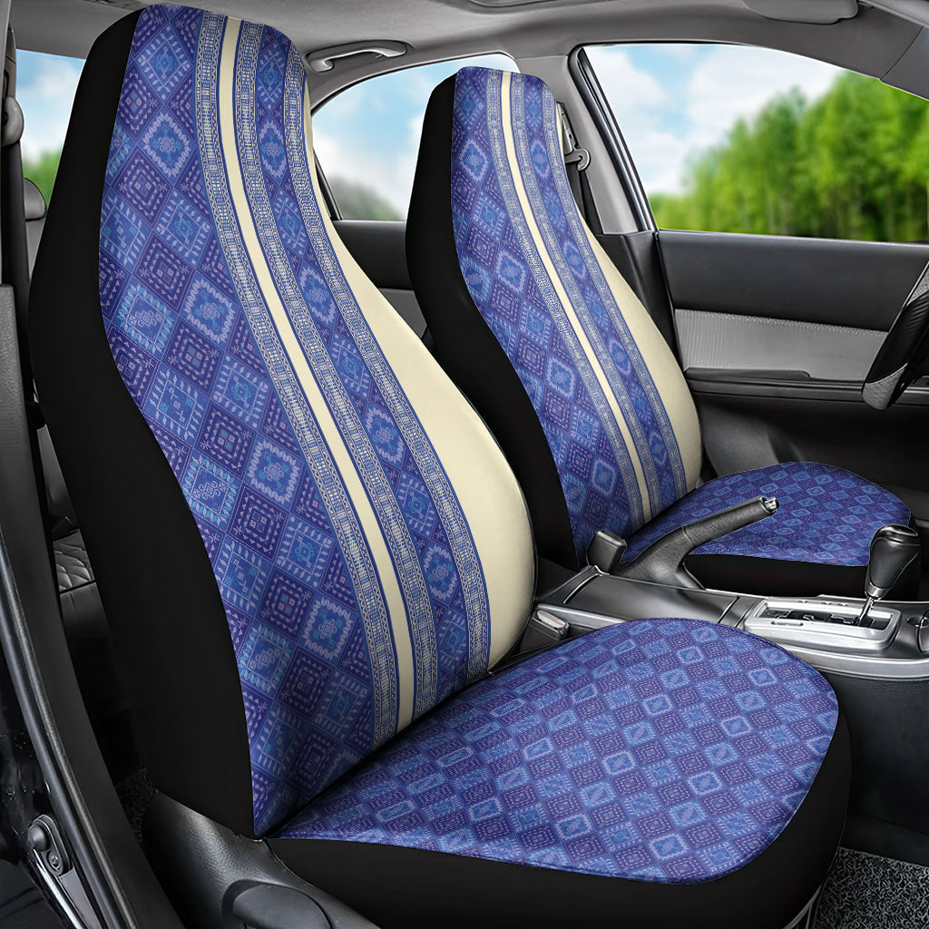 Mabuhay Philippines Festival Car Seat Cover Yakan Modern Filipiniana Inspired