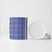 Mabuhay Philippines Festival Ceramic Mug Yakan Modern Filipiniana Inspired