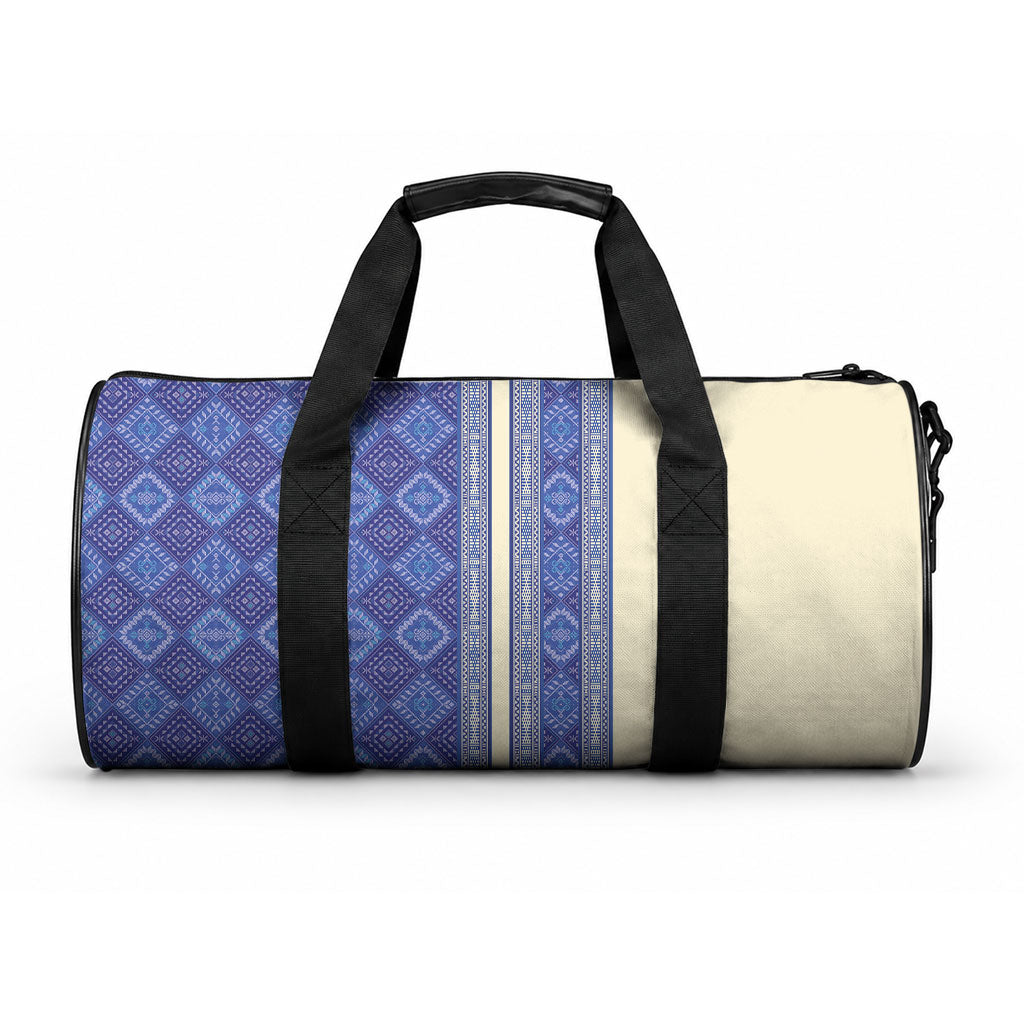 Mabuhay Philippines Festival Duffle Bag Yakan Modern Filipiniana Inspired