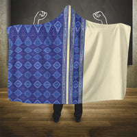 Mabuhay Philippines Festival Hooded Blanket Yakan Modern Filipiniana Inspired
