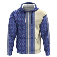 Mabuhay Philippines Festival Hoodie Yakan Modern Filipiniana Inspired