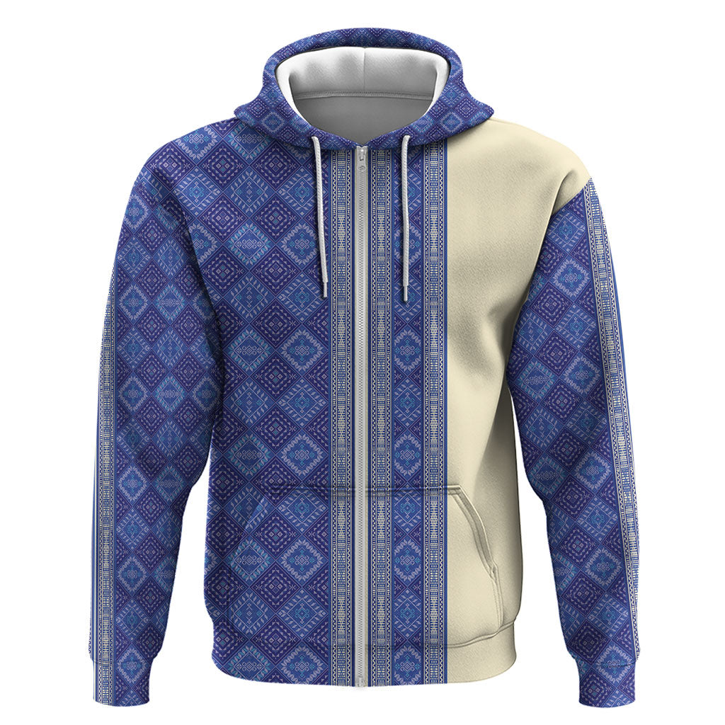Mabuhay Philippines Festival Hoodie Yakan Modern Filipiniana Inspired