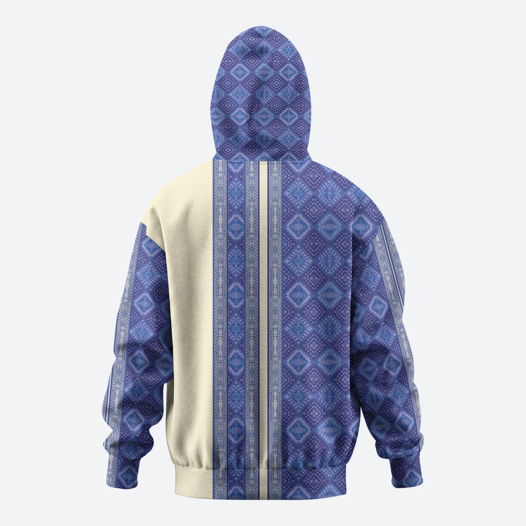 Mabuhay Philippines Festival Hoodie Yakan Modern Filipiniana Inspired