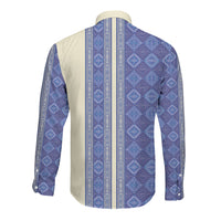 Mabuhay Philippines Festival Long Sleeve Button Shirt Yakan Modern Filipiniana Inspired