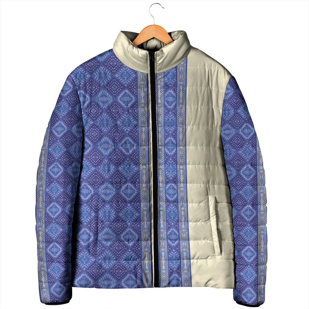 Mabuhay Philippines Festival Padded Jacket Yakan Modern Filipiniana Inspired