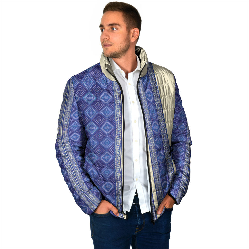 Mabuhay Philippines Festival Padded Jacket Yakan Modern Filipiniana Inspired
