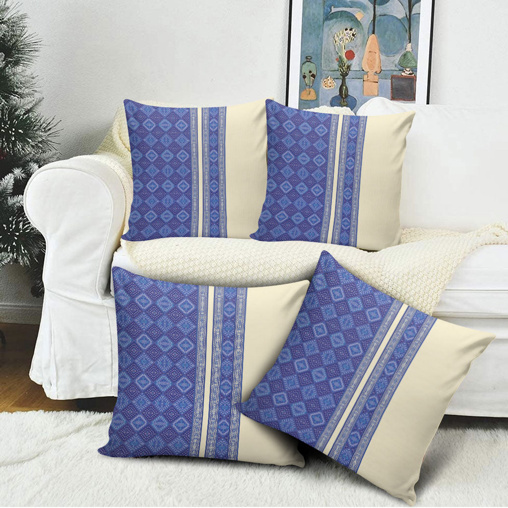 Mabuhay Philippines Festival Pillow Cover Yakan Modern Filipiniana Inspired
