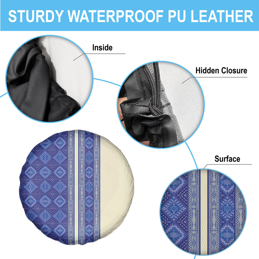 Mabuhay Philippines Festival Spare Tire Cover Yakan Modern Filipiniana Inspired