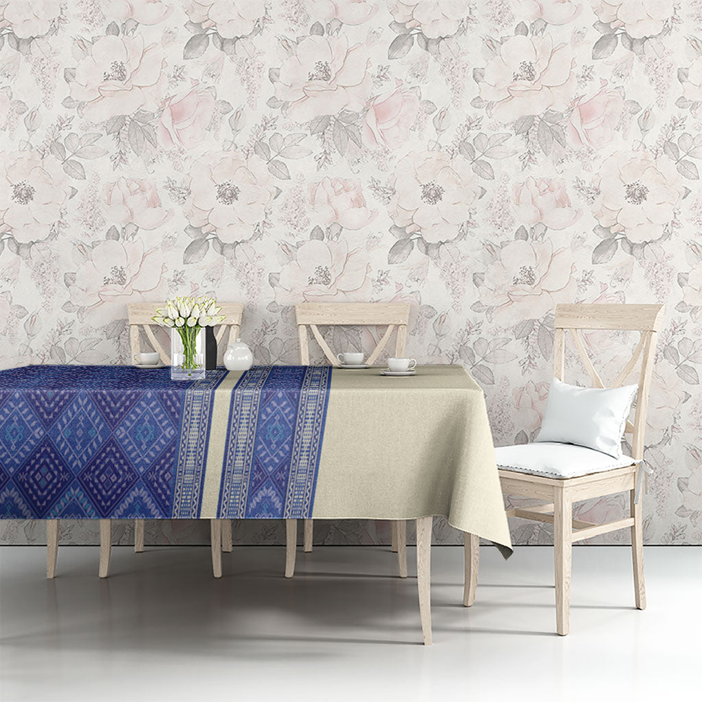 Mabuhay Philippines Festival Tablecloth Yakan Modern Filipiniana Inspired