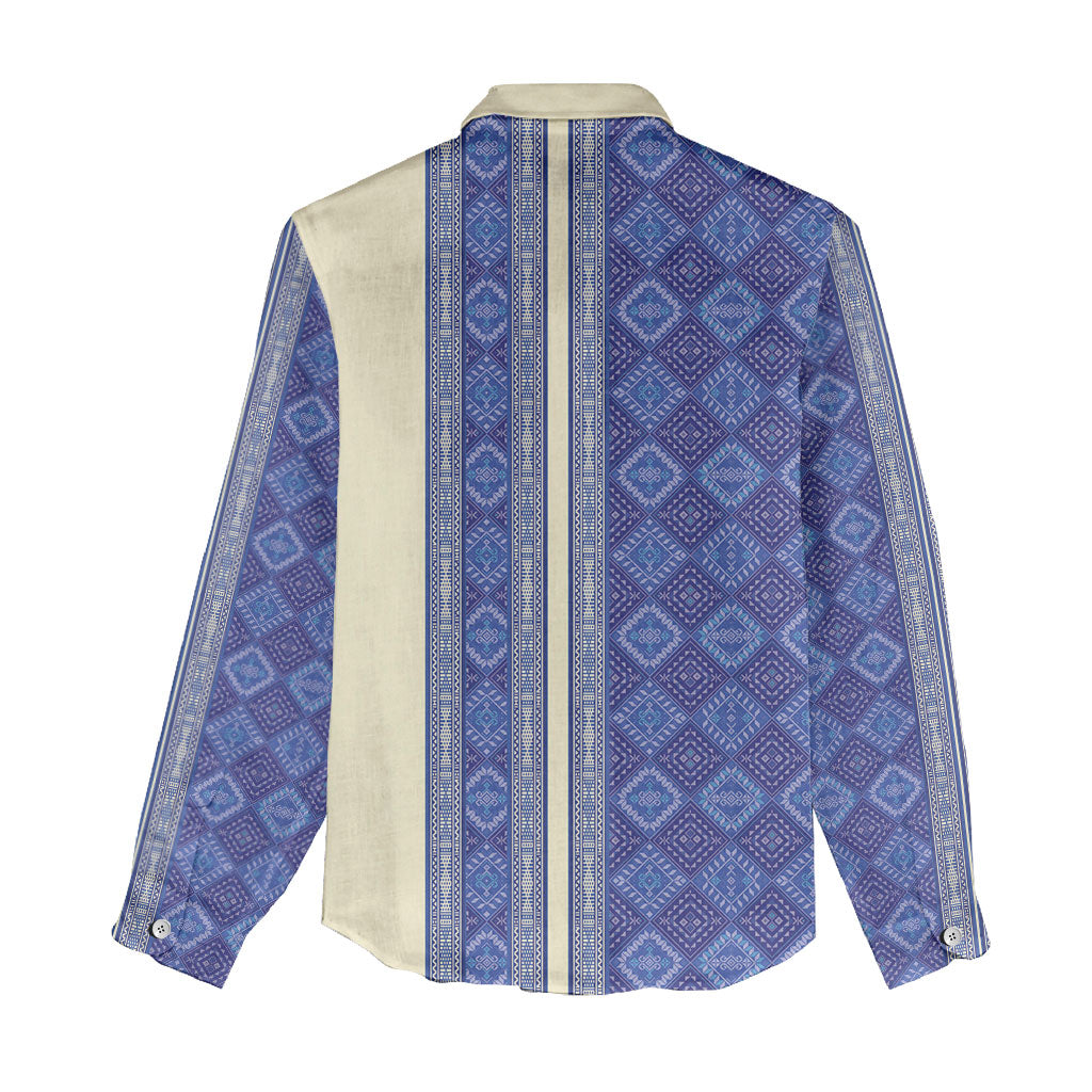 Mabuhay Philippines Festival Women Casual Shirt Yakan Modern Filipiniana Inspired