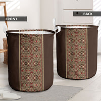 Mabuhay Philippines Festival Laundry Basket Tnalak Modern Filipiniana Inspired