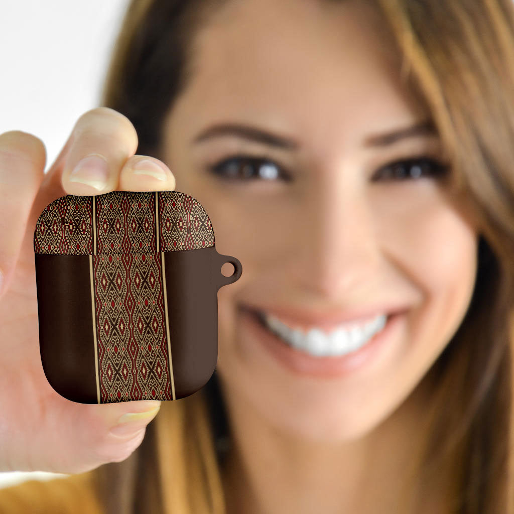 Mabuhay Philippines Festival AirPods Case Tnalak Modern Filipiniana Inspired