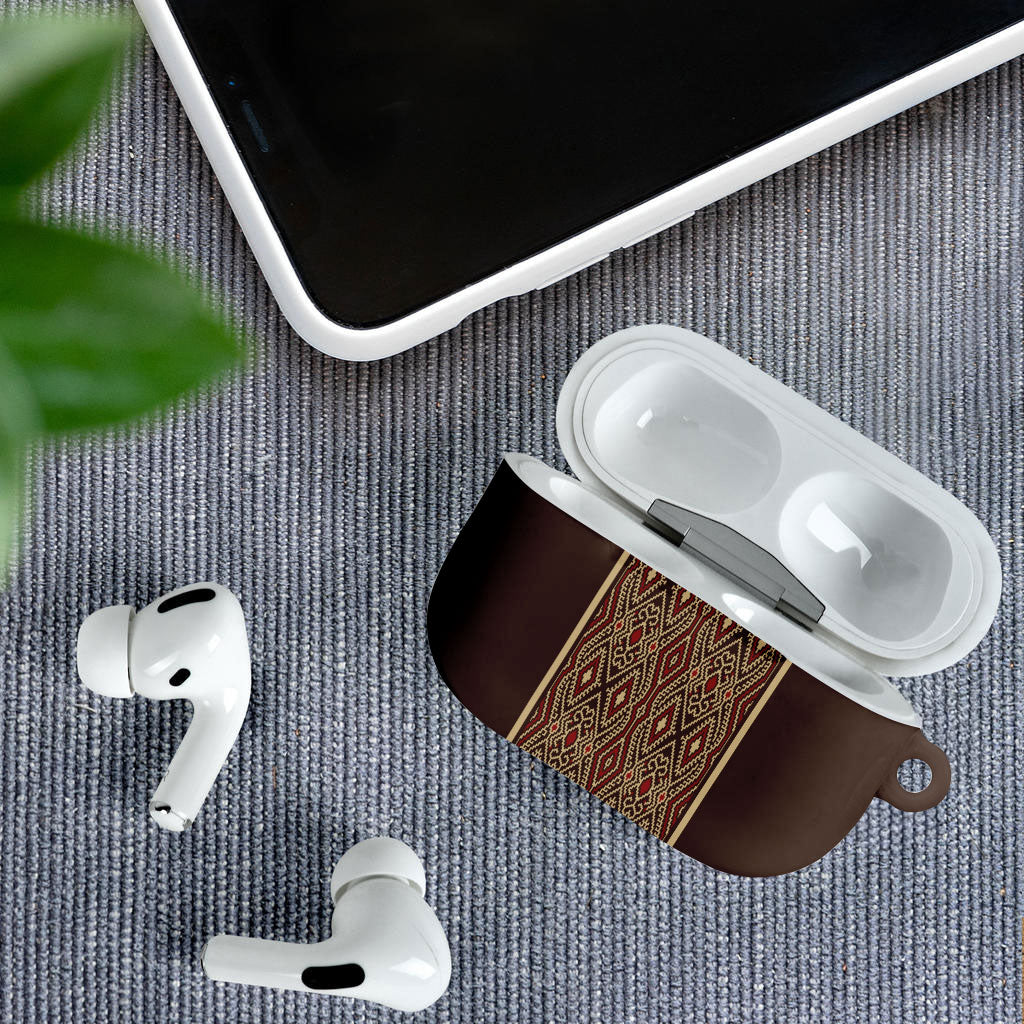 Mabuhay Philippines Festival AirPods Case Tnalak Modern Filipiniana Inspired