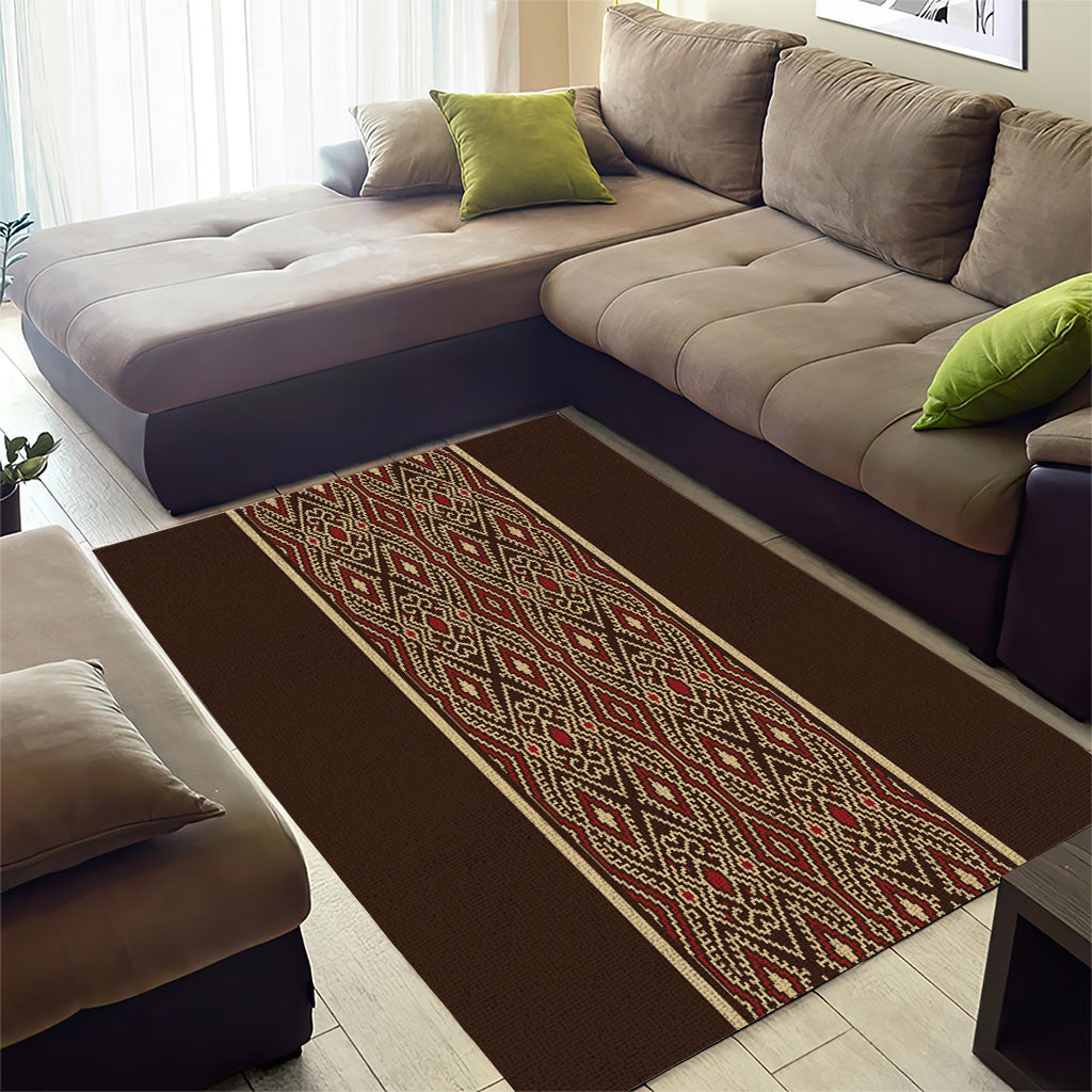 Mabuhay Philippines Festival Area Rug Tnalak Modern Filipiniana Inspired