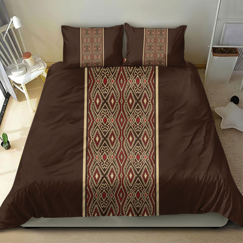 Mabuhay Philippines Festival Bedding Set Tnalak Modern Filipiniana Inspired