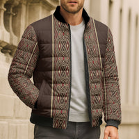 Mabuhay Philippines Festival Bomber Puffer Jacket Tnalak Modern Filipiniana Inspired