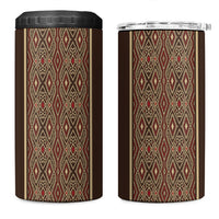 Mabuhay Philippines Festival 4 in 1 Can Cooler Tumbler Tnalak Modern Filipiniana Inspired