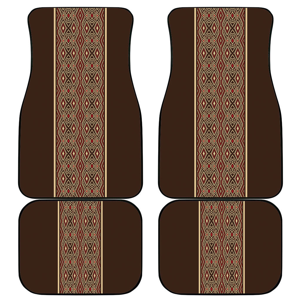 Mabuhay Philippines Festival Car Mats Tnalak Modern Filipiniana Inspired
