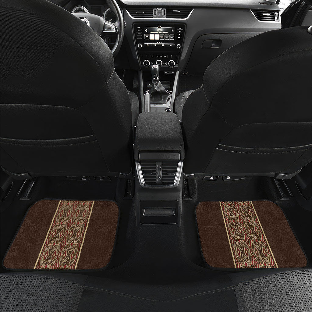 Mabuhay Philippines Festival Car Mats Tnalak Modern Filipiniana Inspired