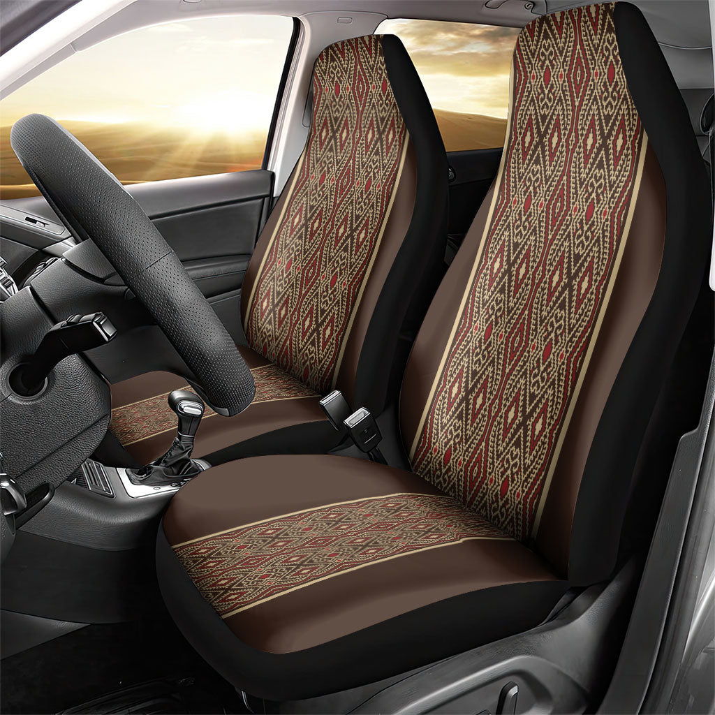 Mabuhay Philippines Festival Car Seat Cover Tnalak Modern Filipiniana Inspired