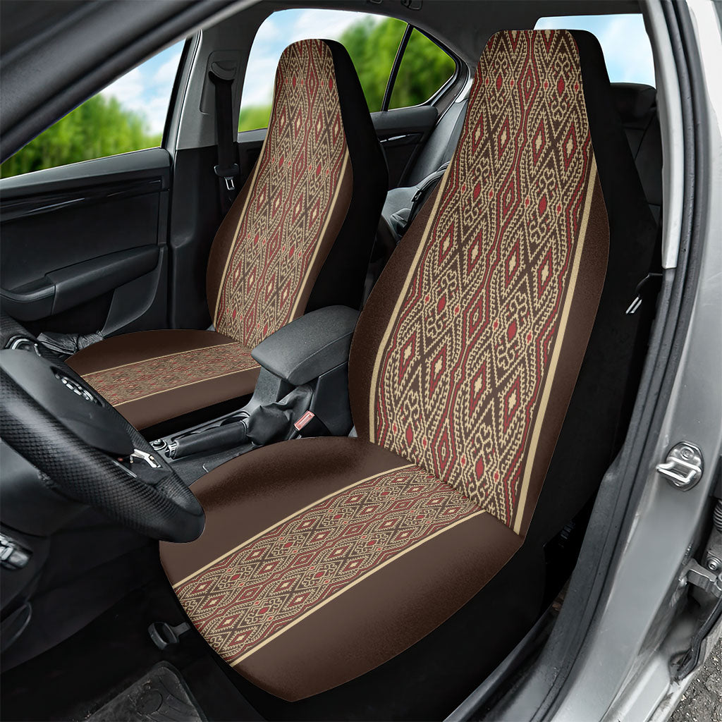 Mabuhay Philippines Festival Car Seat Cover Tnalak Modern Filipiniana Inspired