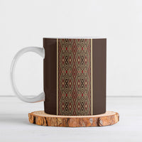 Mabuhay Philippines Festival Ceramic Mug Tnalak Modern Filipiniana Inspired