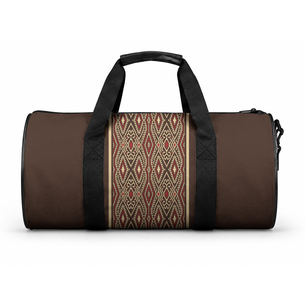 Mabuhay Philippines Festival Duffle Bag Tnalak Modern Filipiniana Inspired