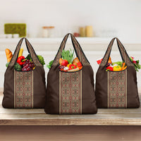 Mabuhay Philippines Festival Grocery Bag Tnalak Modern Filipiniana Inspired