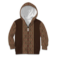 Mabuhay Philippines Festival Kid Hoodie Tnalak Modern Filipiniana Inspired