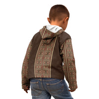Mabuhay Philippines Festival Kid Hoodie Tnalak Modern Filipiniana Inspired