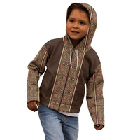 Mabuhay Philippines Festival Kid Hoodie Tnalak Modern Filipiniana Inspired