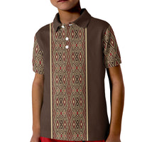 Mabuhay Philippines Festival Kid Polo Shirt Tnalak Modern Filipiniana Inspired