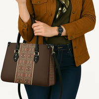 Mabuhay Philippines Festival Leather Bag Tnalak Modern Filipiniana Inspired