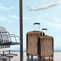 Mabuhay Philippines Festival Luggage Cover Tnalak Modern Filipiniana Inspired
