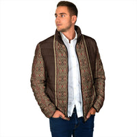 Mabuhay Philippines Festival Padded Jacket Tnalak Modern Filipiniana Inspired