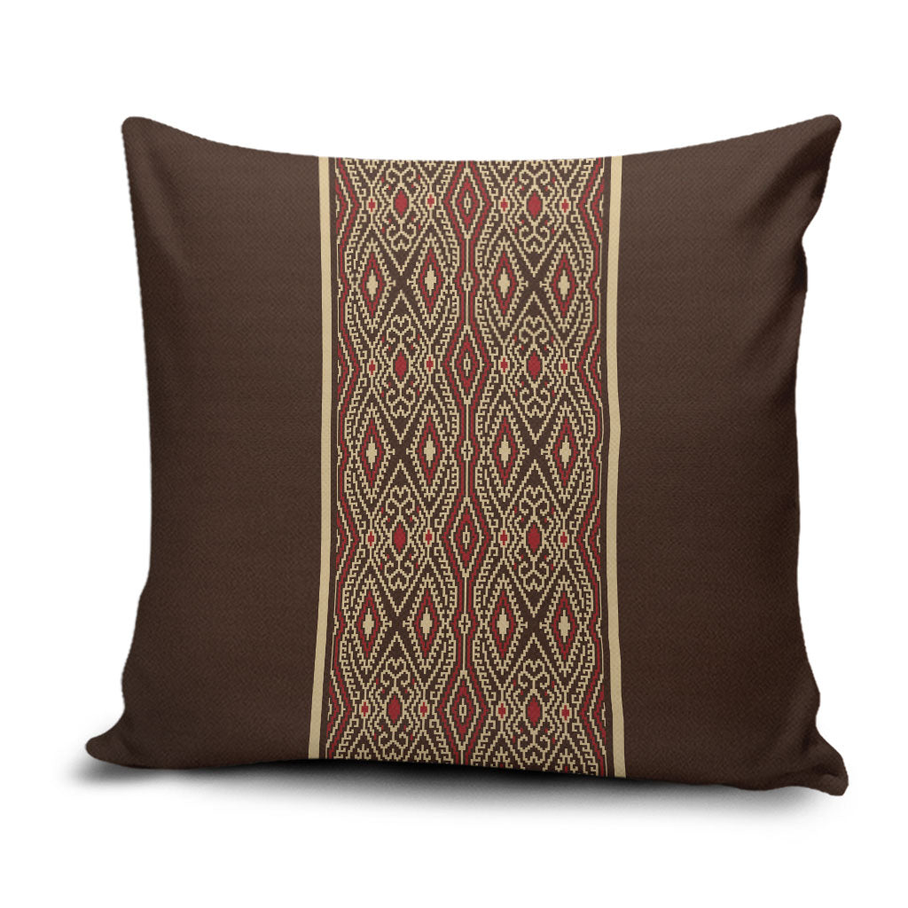 Mabuhay Philippines Festival Pillow Cover Tnalak Modern Filipiniana Inspired