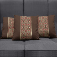 Mabuhay Philippines Festival Pillow Cover Tnalak Modern Filipiniana Inspired