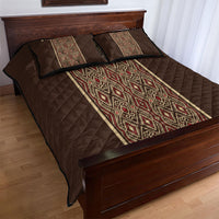 Mabuhay Philippines Festival Quilt Bed Set Tnalak Modern Filipiniana Inspired
