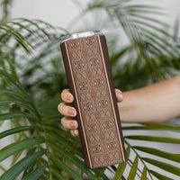 Mabuhay Philippines Festival Skinny Tumbler Tnalak Modern Filipiniana Inspired