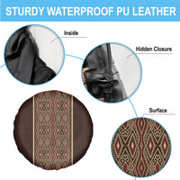 Mabuhay Philippines Festival Spare Tire Cover Tnalak Modern Filipiniana Inspired