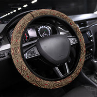 Mabuhay Philippines Festival Steering Wheel Cover Tnalak Modern Filipiniana Inspired