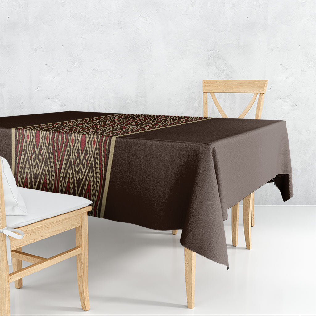 Mabuhay Philippines Festival Tablecloth Tnalak Modern Filipiniana Inspired